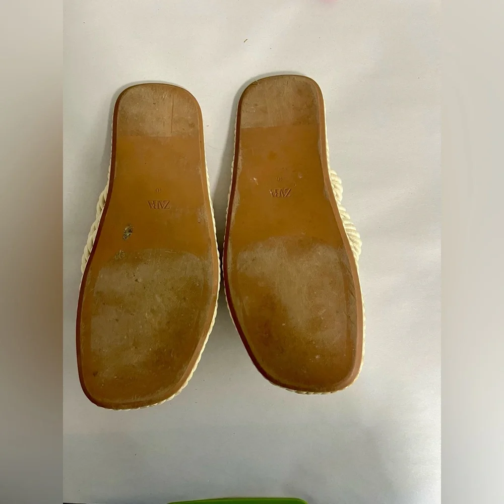 ZARA Rope Knotted Sandals - Picture 5 of 5